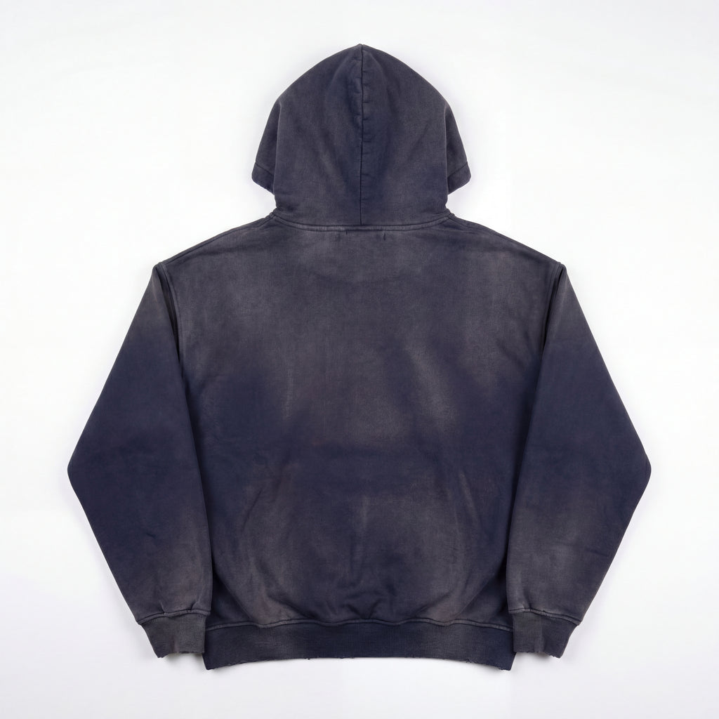 Hoodie Players Originals Ácid wash dark blue