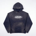 Hoodie Players Originals Ácid wash dark blue
